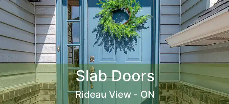  Slab Doors Rideau View - ON