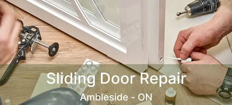 Sliding Door Repair Ambleside - ON