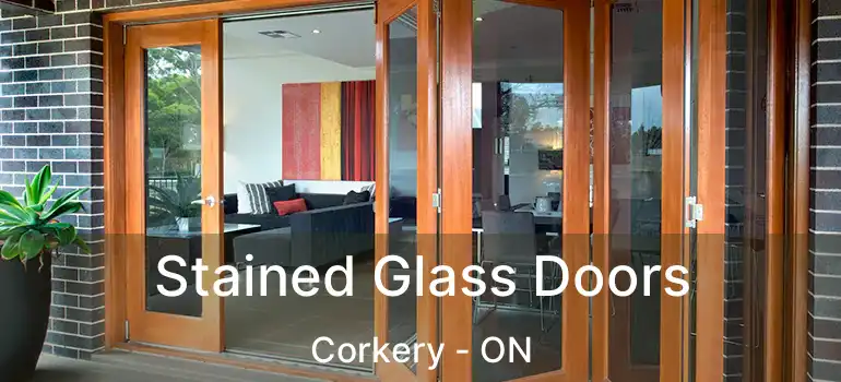 Stained Glass Doors Corkery - ON