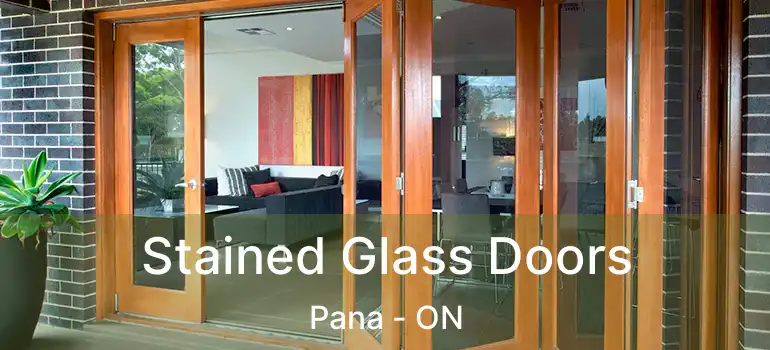 Stained Glass Doors Pana - ON
