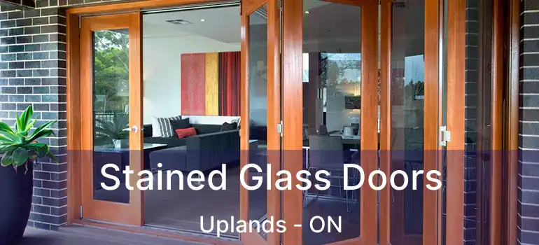 Stained Glass Doors Uplands - ON