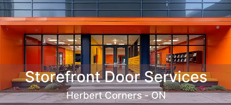 Storefront Door Services Herbert Corners - ON