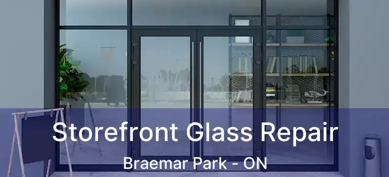  Storefront Glass Repair Braemar Park - ON