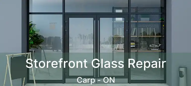 Storefront Glass Repair Carp - ON
