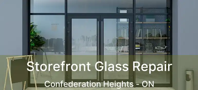 Storefront Glass Repair Confederation Heights - ON