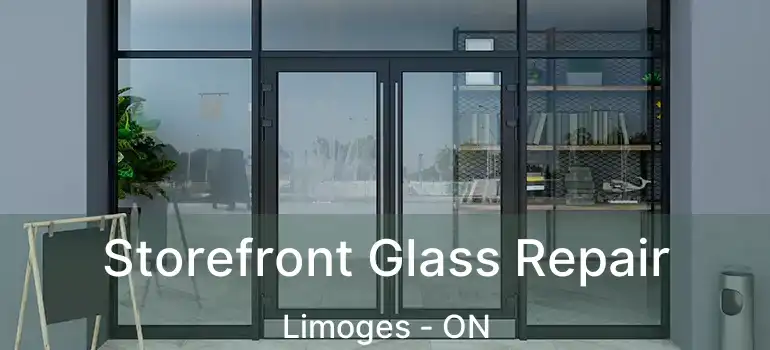 Storefront Glass Repair Limoges - ON