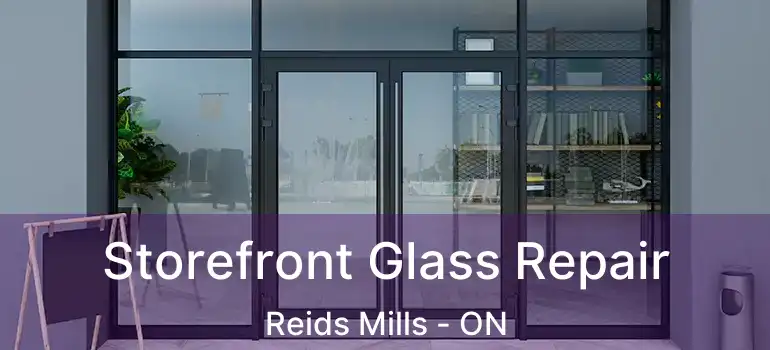 Storefront Glass Repair Reids Mills - ON