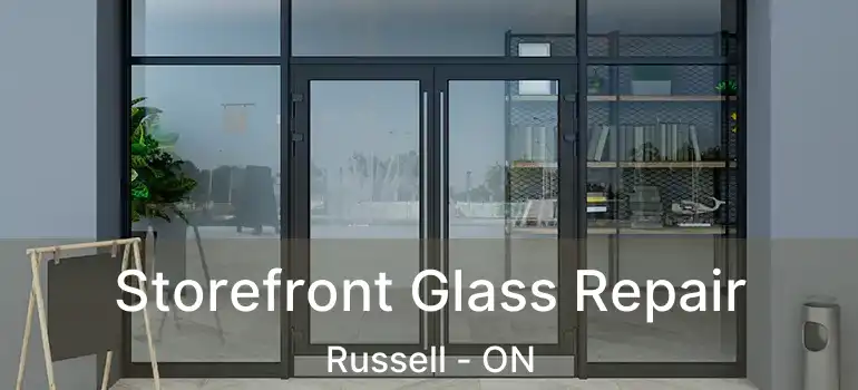  Storefront Glass Repair Russell - ON