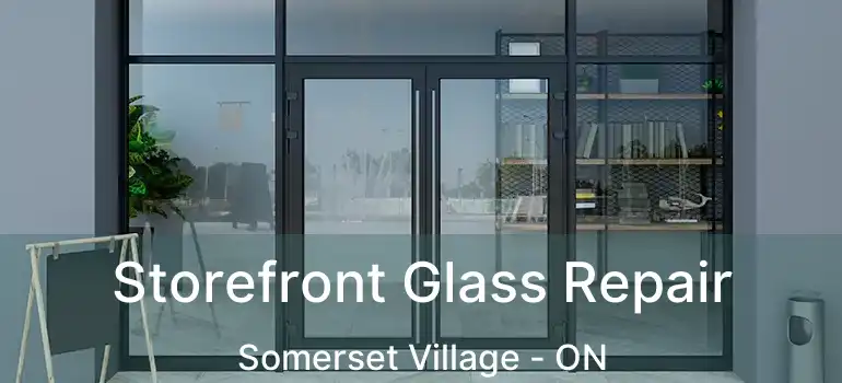  Storefront Glass Repair Somerset Village - ON