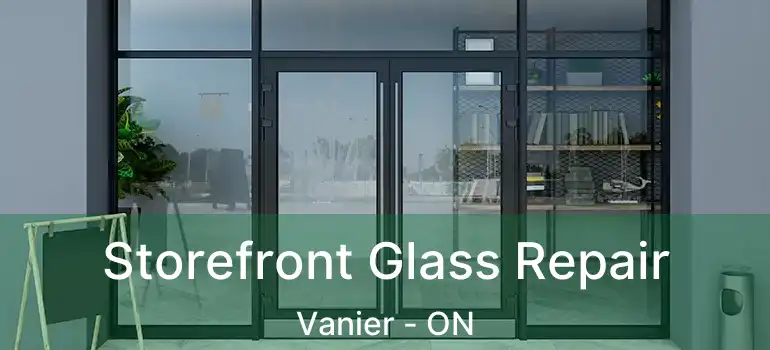  Storefront Glass Repair Vanier - ON
