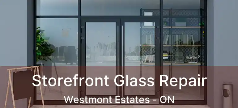  Storefront Glass Repair Westmont Estates - ON