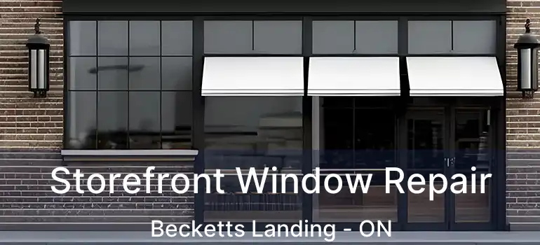  Storefront Window Repair Becketts Landing - ON
