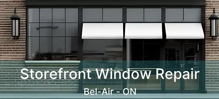 Storefront Window Repair Bel-Air - ON