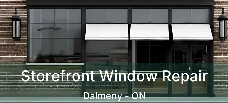 Storefront Window Repair Dalmeny - ON
