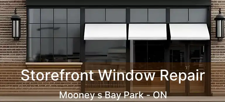  Storefront Window Repair Mooney s Bay Park - ON
