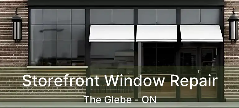 Storefront Window Repair The Glebe - ON