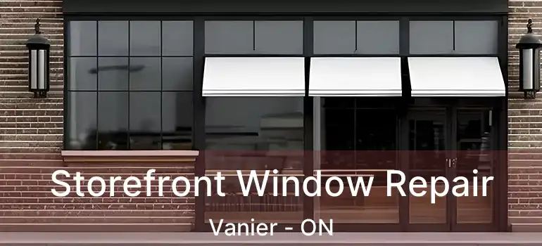 Storefront Window Repair Vanier - ON