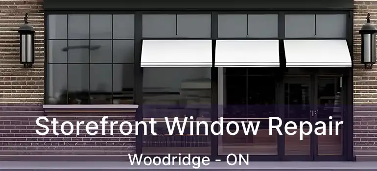 Storefront Window Repair Woodridge - ON
