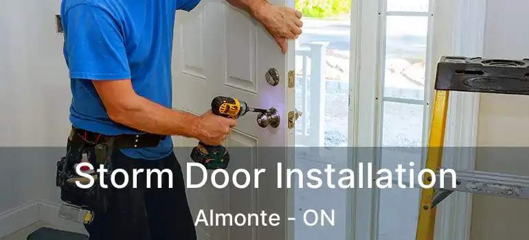 Storm Door Installation Almonte - ON