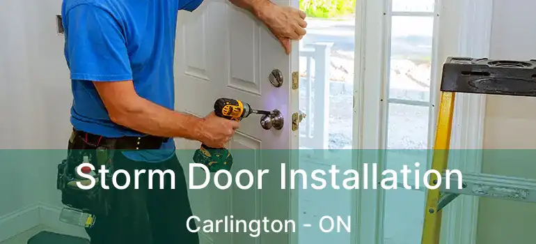 Storm Door Installation Carlington - ON