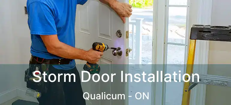 Storm Door Installation Qualicum - ON