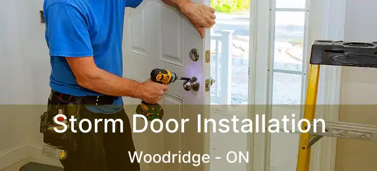 Storm Door Installation Woodridge - ON