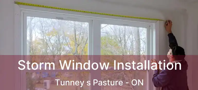 Storm Window Installation Tunney s Pasture - ON