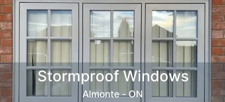 Stormproof Windows Almonte - ON