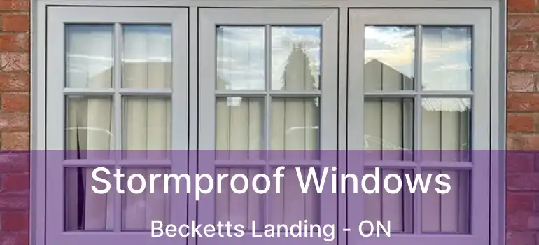  Stormproof Windows Becketts Landing - ON
