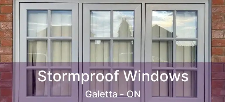 Stormproof Windows Galetta - ON