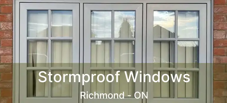  Stormproof Windows Richmond - ON