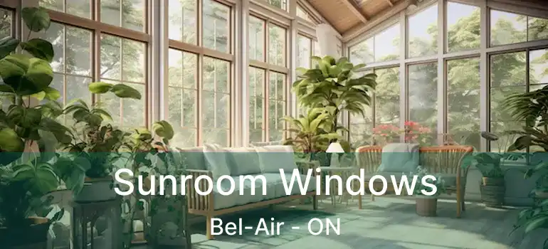  Sunroom Windows Bel-Air - ON