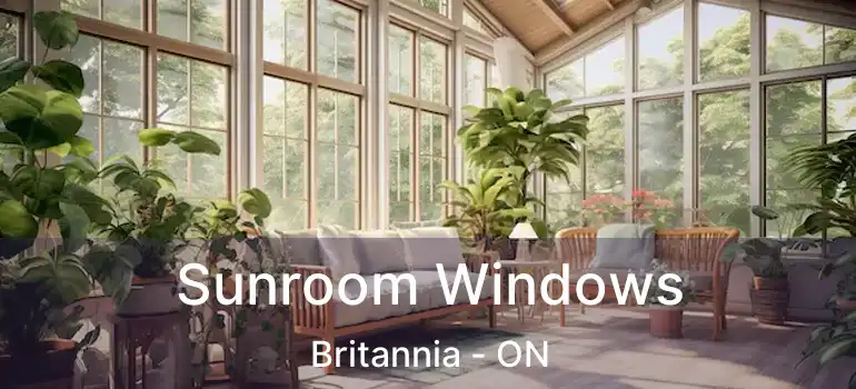  Sunroom Windows Britannia - ON