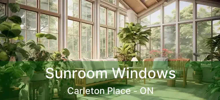  Sunroom Windows Carleton Place - ON