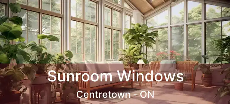 Sunroom Windows Centretown - ON