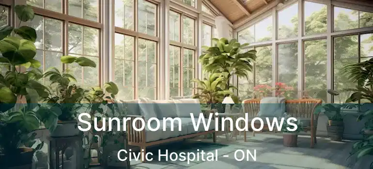 Sunroom Windows Civic Hospital - ON