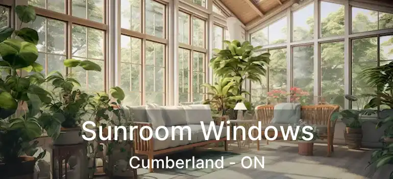  Sunroom Windows Cumberland - ON