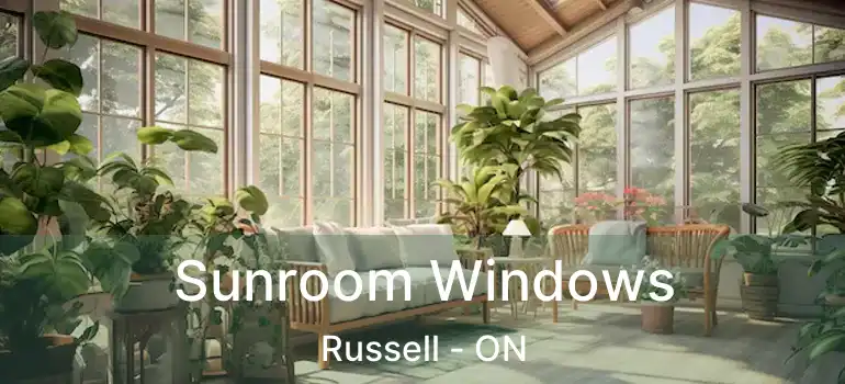  Sunroom Windows Russell - ON