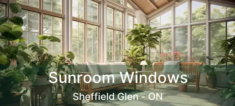  Sunroom Windows Sheffield Glen - ON