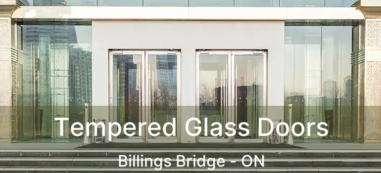 Tempered Glass Doors Billings Bridge - ON