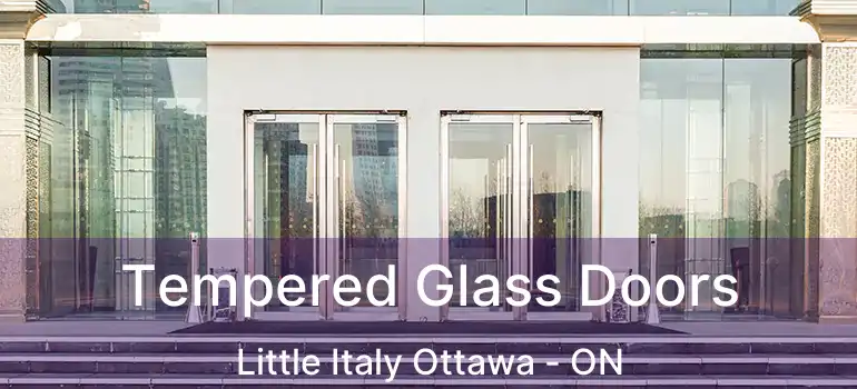 Tempered Glass Doors Little Italy Ottawa - ON