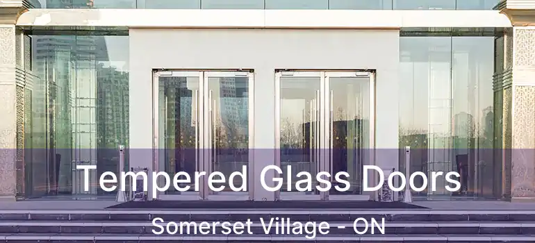 Tempered Glass Doors Somerset Village - ON