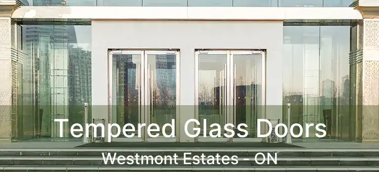 Tempered Glass Doors Westmont Estates - ON