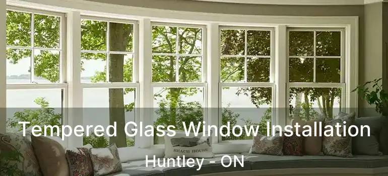 Tempered Glass Window Installation Huntley - ON