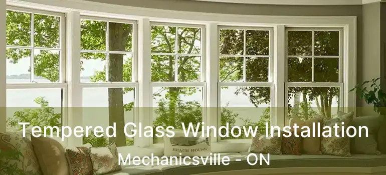  Tempered Glass Window Installation Mechanicsville - ON