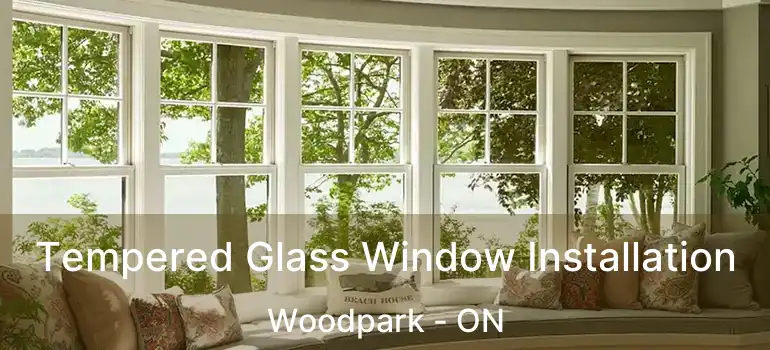 Tempered Glass Window Installation Woodpark - ON