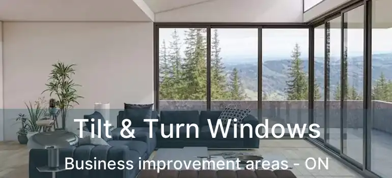 Tilt & Turn Windows Business improvement areas - ON