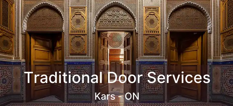 Traditional Door Services Kars - ON