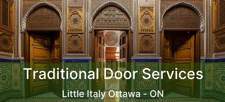  Traditional Door Services Little Italy Ottawa - ON