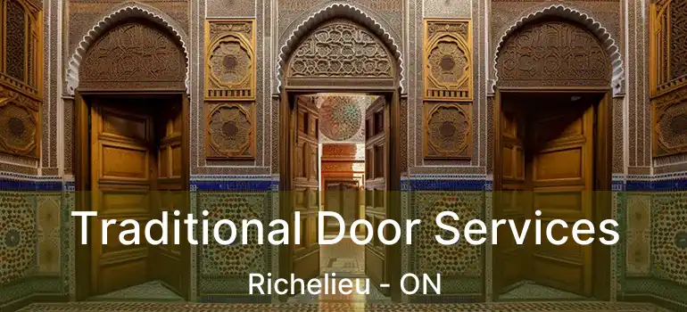 Traditional Door Services Richelieu - ON